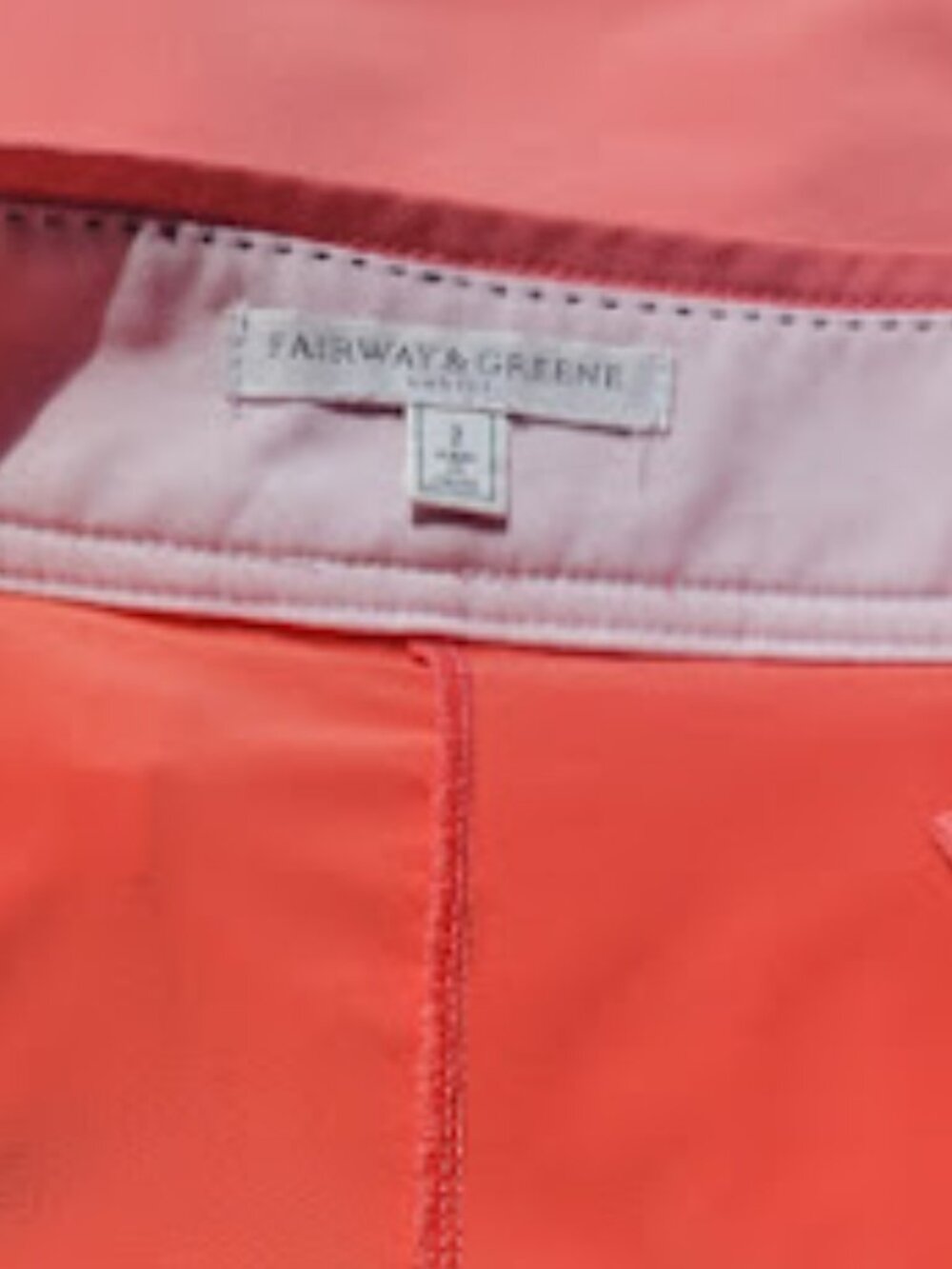 Adidas Ultimate365 Women's Coral Pink Golf Skort Built-In Shorts Size 2 Like New - Picture 6 of 7